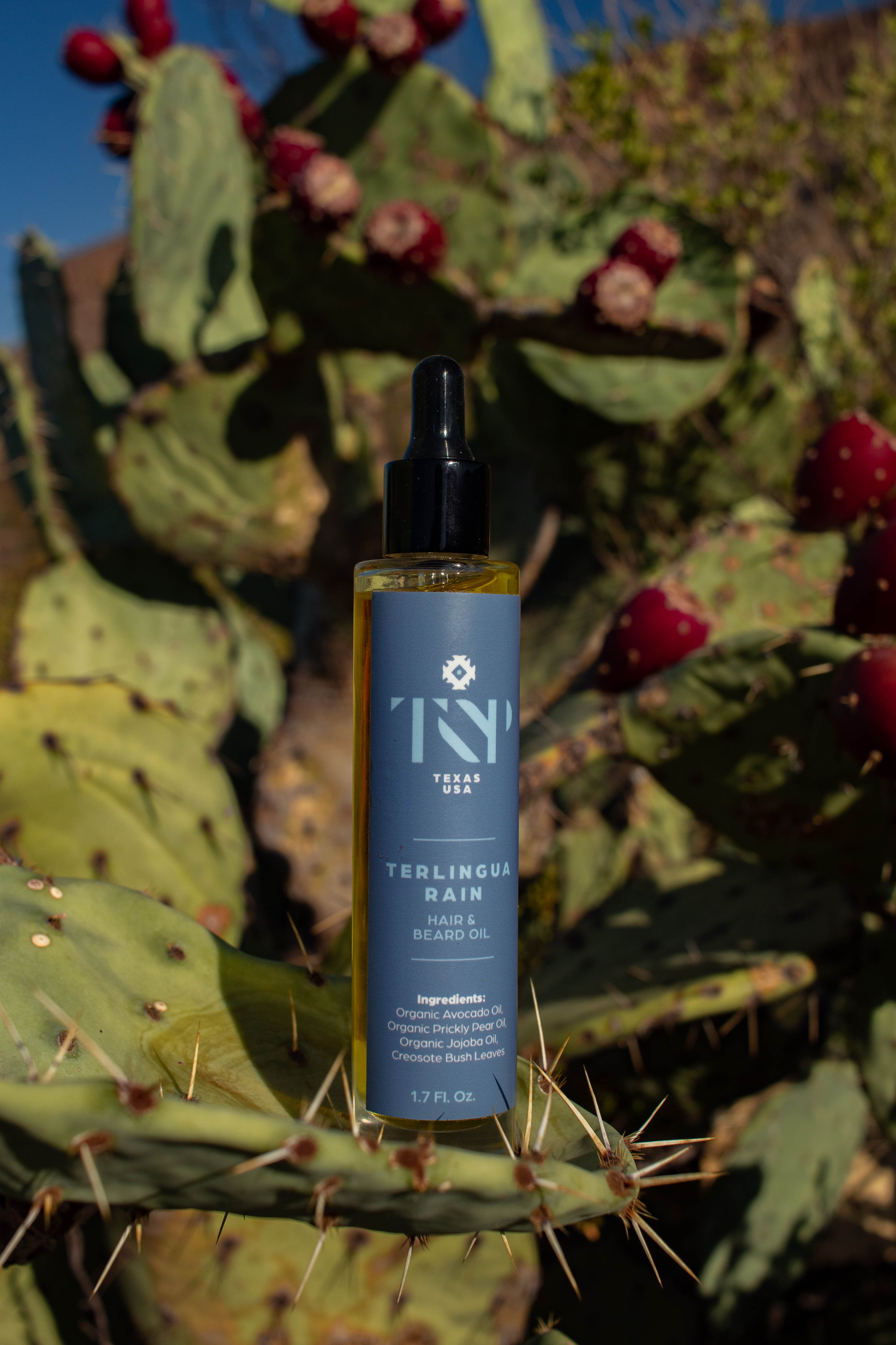 Terlingua Rain Naturally Scented Hair & Beard Oil Terlingua Rain Naturally Scented Hair & Beard Oil
